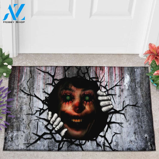 Halloween Horror Smile Doormat Indoor And Outdoor Mat Entrance Rug Sweet Home Decor Housewarming Gift Gift For Friend Family Stem Feminist