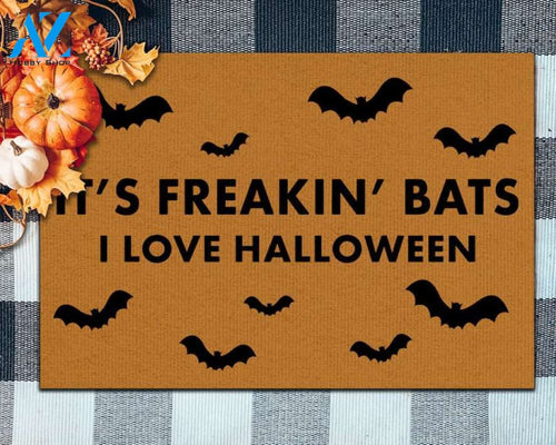 Halloween I Love Halloween Equality Doormat Indoor And Outdoor Mat Entrance Rug Sweet Home Decor Housewarming Gift Gift For Friend Family Stem Feminist
