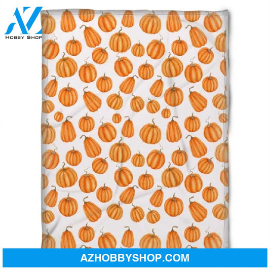 Halloween Kind Of Pumkins Fleece Blanket Halloween Adult Blanket
