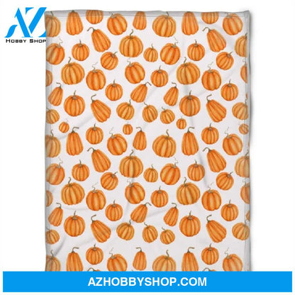 Halloween Kind Of Pumkins Fleece Blanket Halloween Adult Blanket