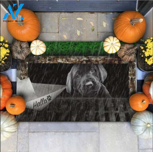Halloween Labrador It Doormat
