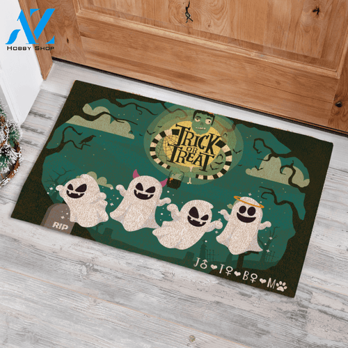 Halloween Personalized Doormat AP01