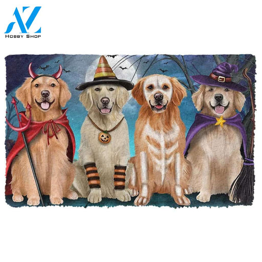 Halloween Premium Husky Doormat Indoor And Outdoor Mat Entrance Rug Sweet Home Decor Housewarming Gift Gift For Friend Family Stem Feminist