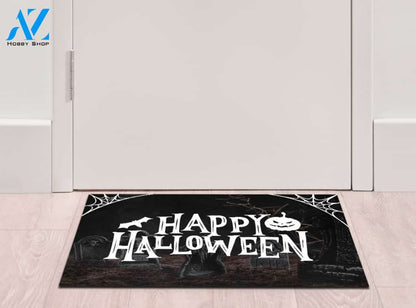 Halloween RIP Happy Halloween Equality Doormat Indoor And Outdoor Mat Entrance Rug Sweet Home Decor Housewarming Gift Gift For Friend Family Stem Feminist