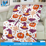 Halloween Scary Night Blanket Halloween Fleece Blanket Halloween Adult Kid Blanket Halloween Gifts For Her Family Home Decor Bedding Couch Sofa Soft and Comfy Cozy
