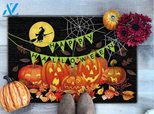 Halloween Spiderweb And Jack O Lantern Equality Doormat Indoor And Outdoor Mat Entrance Rug Sweet Home Decor Housewarming Gift Gift For Friend Family Stem Feminist