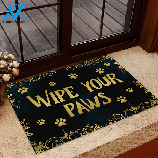Halloween Wipe Your Paws Funny Doormat Gift For Dog Cat Lovers Birthday Gift Home Decor Warm House Gift Welcome Mat Halloween Decor