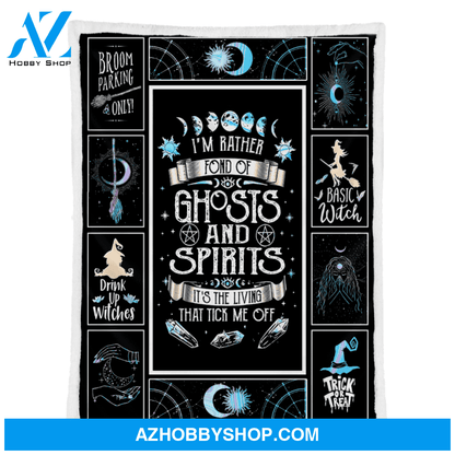 Halloween Witch Ghosts Spirit Fleece Blanket Halloween Adult Blanket, Pumpkins Emotions Halloween,Trick or Treat Home Decor Bedding Couch Sofa Soft And Comfy Cozy