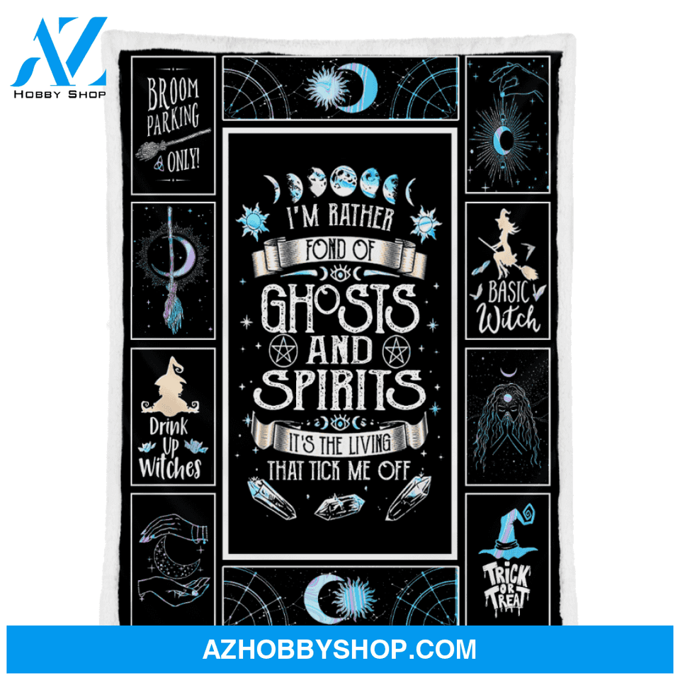 Halloween Witch Ghosts Spirit Fleece Blanket Halloween Adult Blanket, Pumpkins Emotions Halloween,Trick or Treat Home Decor Bedding Couch Sofa Soft And Comfy Cozy