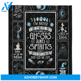 Halloween Witch Ghosts Spirit Fleece Blanket Halloween Adult Blanket, Pumpkins Emotions Halloween,Trick or Treat Home Decor Bedding Couch Sofa Soft And Comfy Cozy