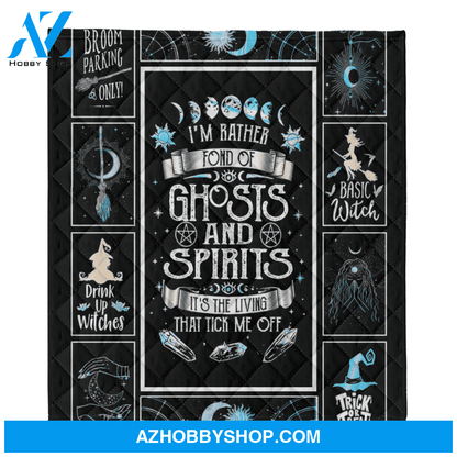 Halloween Witch Ghosts Spirit Fleece Blanket Halloween Adult Blanket, Pumpkins Emotions Halloween,Trick or Treat Home Decor Bedding Couch Sofa Soft And Comfy Cozy