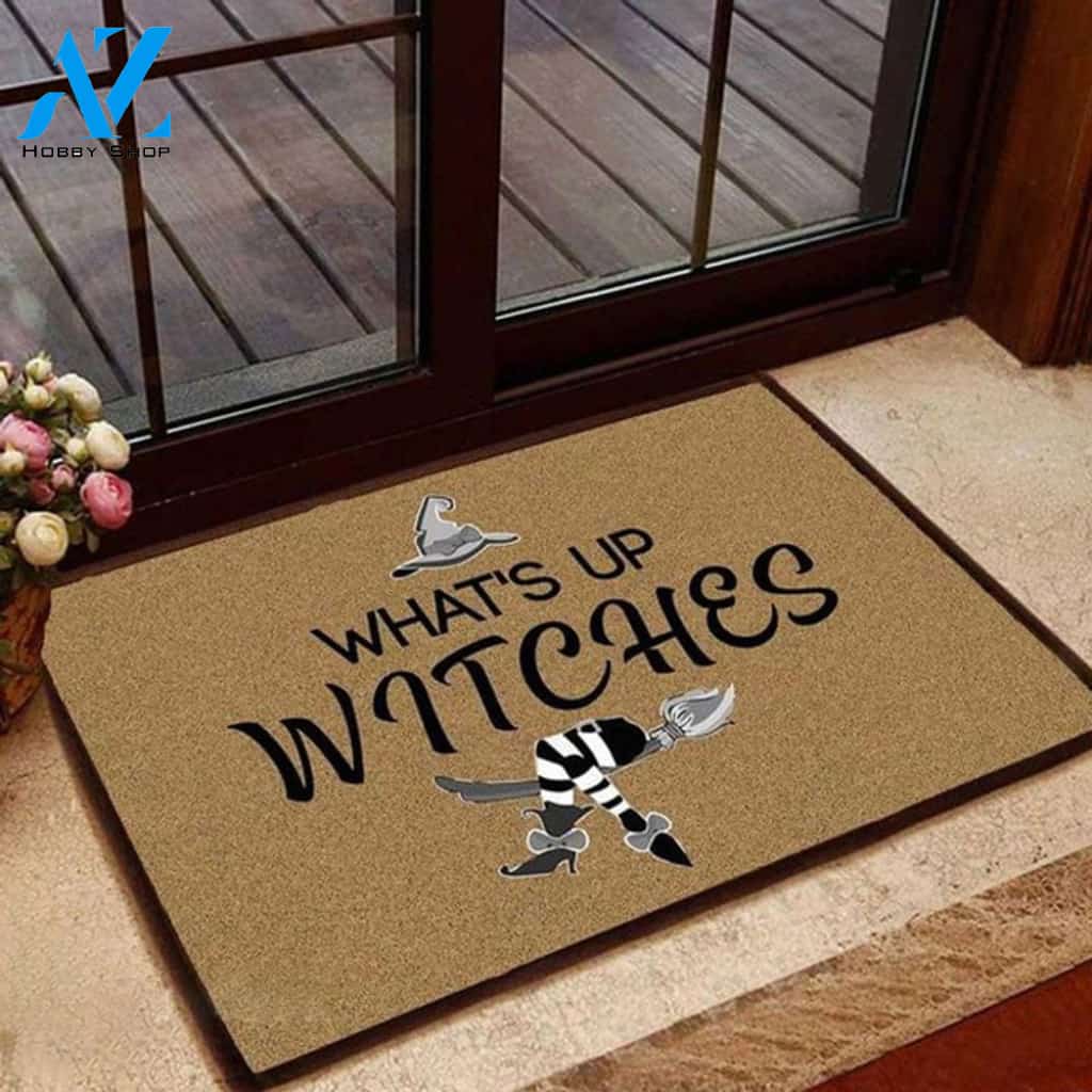 Halloween Witch Indoor And Outdoor Doormat Welcome Mat Housewarming Gift Home Decor Funny Doormat Gift For Family Halloween Day Gift Ideas