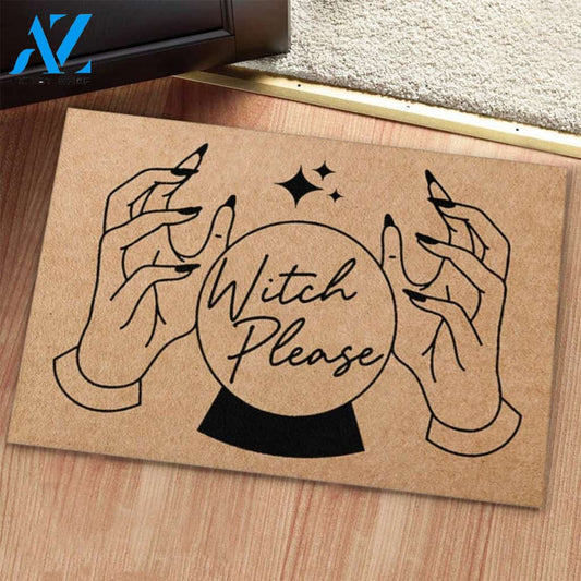 Halloween Witch Please Equality Doormat Indoor And Outdoor Mat Entrance Rug Sweet Home Decor Housewarming Gift Gift For Friend Family Stem Feminist