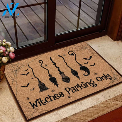 Halloween Witches Parking Only Equality Doormat Indoor And Outdoor Mat Entrance Rug Sweet Home Decor Housewarming Gift Gift For Friend Family Stem Feminist