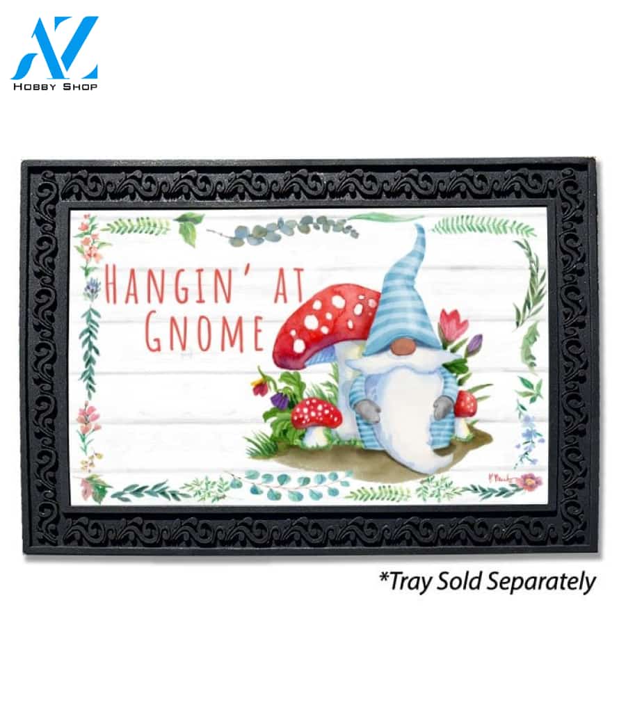 Hangin' at Gnome Doormat - 18" x 30"