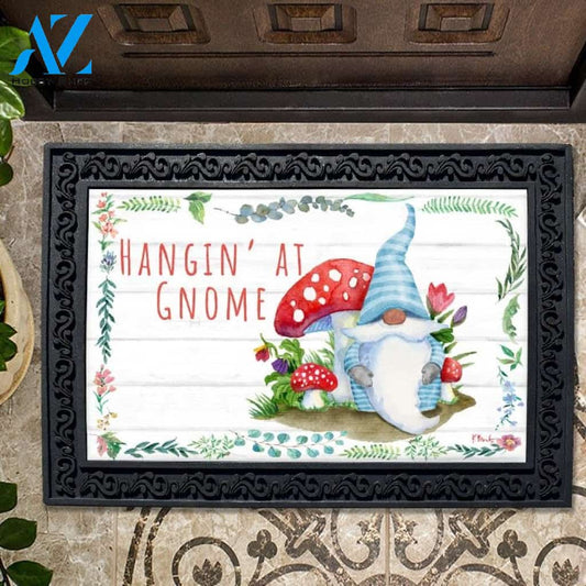 Hangin' at Gnome Doormat - 18" x 30"