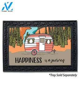 Happiness is a Journey Camper Doormat - 18" x 30"