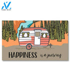 Happiness is a Journey Camper Doormat - 18" x 30"
