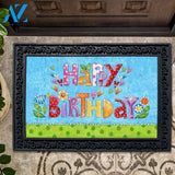 Happy Birthday Doormat - 18" x 30"