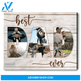 Happy Birthday Gift Ideas For Dad Personalized Photo Collage Canvas