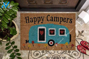 Happy Happy Camper CLA1710090D Doormat