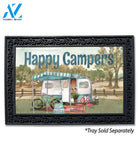 Happy Campers Blue Doormat - 18" x 30"