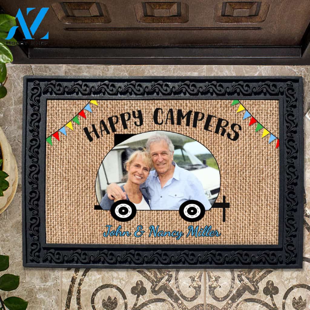 Happy Campers Photo Doormat - 18