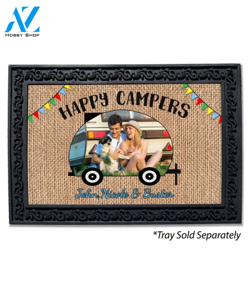 Happy Campers Photo Doormat - 18" x 30"