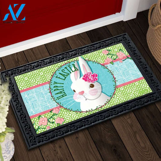 Happy Easter Bunny Doormat - 18" x 30"