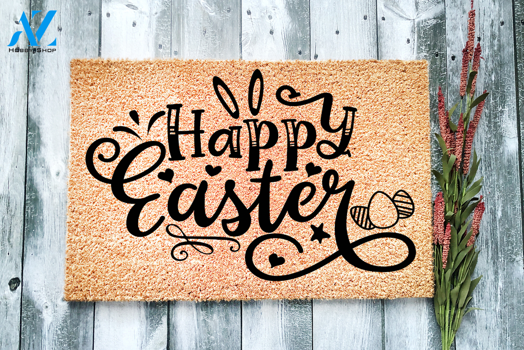 Happy Easter Doormat