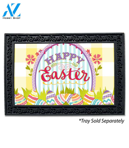 Happy Easter Eggs Doormat - 18" x 30"