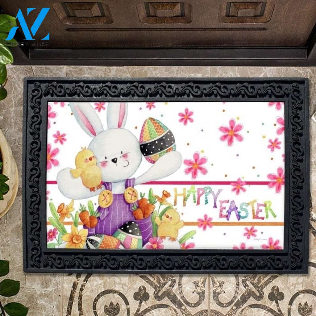Happy Easter Fun Doormat - 18