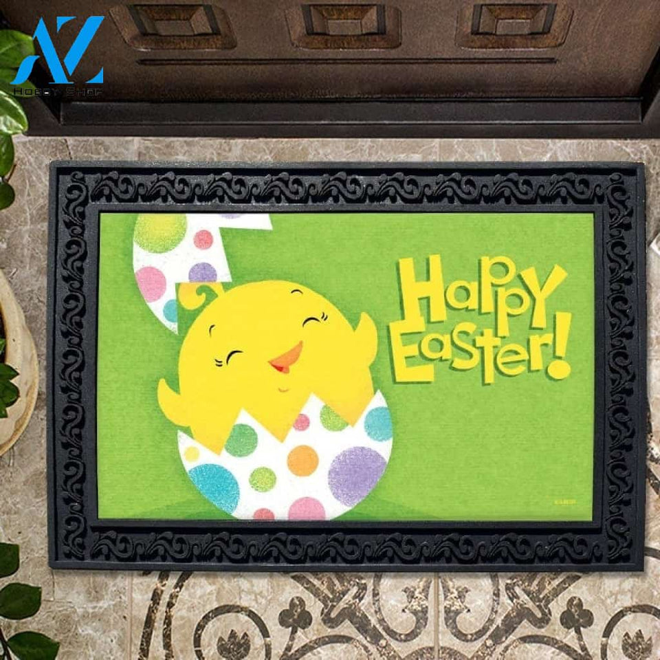 Happy Easter Surprise Doormat - 18" x 30"