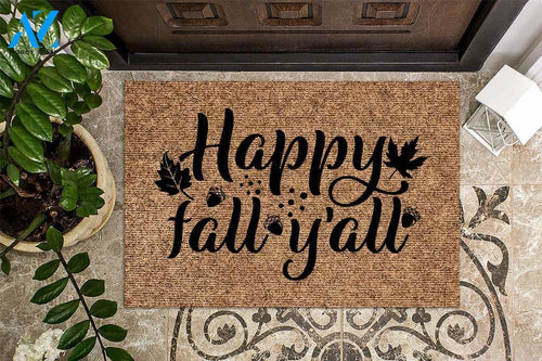 Happy Fall Y'all Doormat