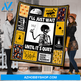 Happy Halloween Blanket, Fleece Blanket, Have You Seen My Zombie Wife, Gift Home Decor Bedding Couch Sofa Soft And Comfy Cozy