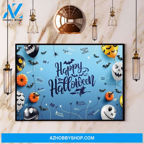 Happy Halloween Party Halloween Gift Canvas And Poster, Wall Decor Visual Art