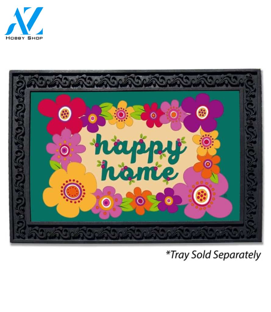 Happy Home Doormat - 18" x 30"