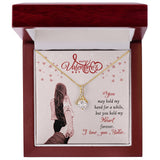 Happy Valentine's Day Babe Alluring Beauty Necklace
