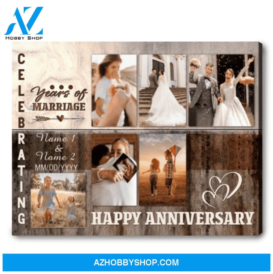 Happy Wedding Anniversary Images Marriage Gifts For Couple Wall Art Ohcanvas