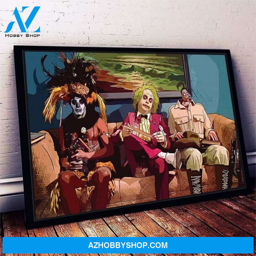 Harry The Haunted Hunter Kenner Beetlejuice Poster Canvas Poster Canvas Poster Canvas