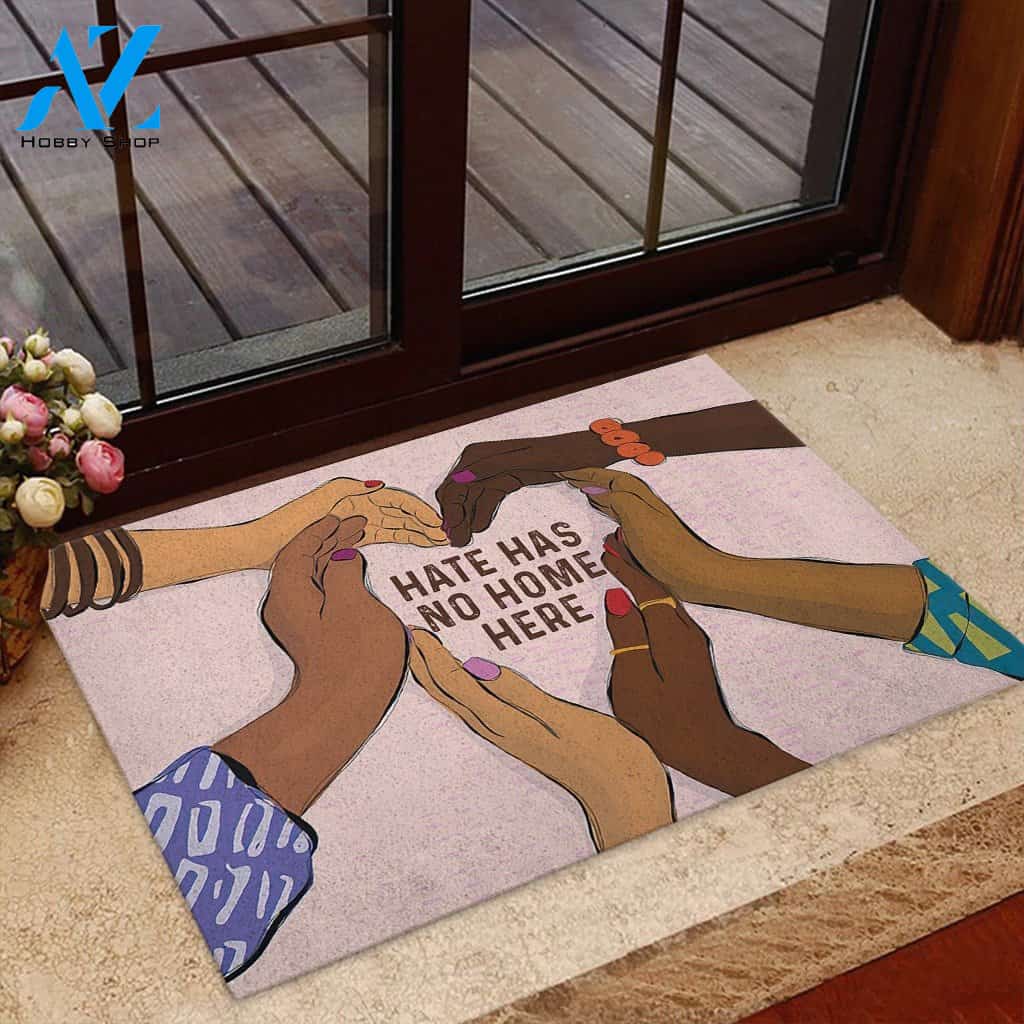 Hate has no home doormat | Welcome Mat | House Warming Gift
