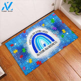 Hate Has No Home Here - Autism Awareness Doormat