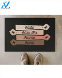 Hate - Has No - Home - Here Black Pride Indoor And Outdoor Doormat Warm House Gift Welcome Mat Gift For Friend Family