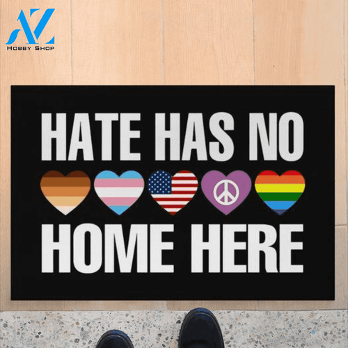Hate Has No Home Here Doormat