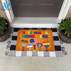 Hate Has No Home Here Doormat, Kindness Doormat, LGBT Doormat, Front Door Mat
