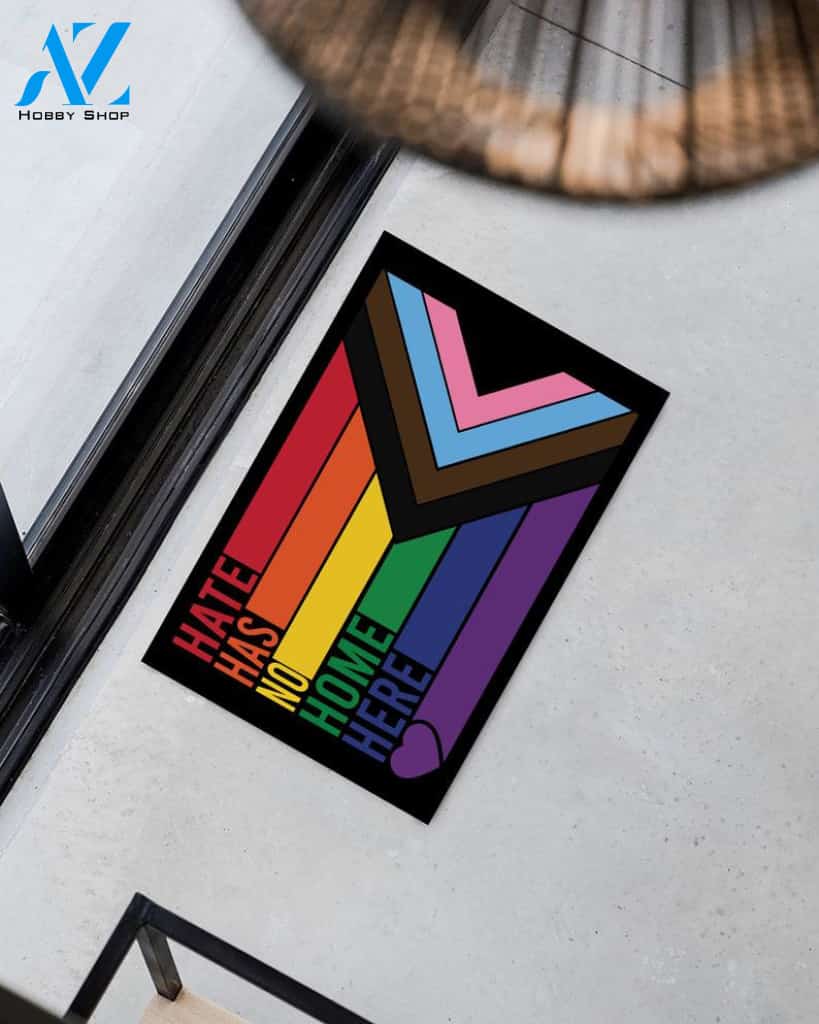 Hate Has No Home Here Doormat, Kindness Doormat, BLM, LGBT Doormat