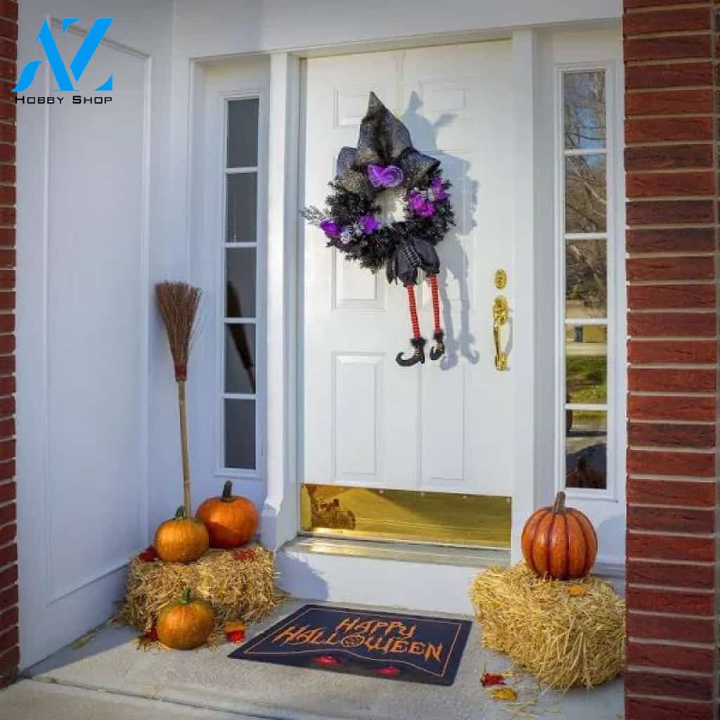 Haunted Mirage Demon Eyes Halloween Doormat Indoor and Outdoor Mat Entrance Rug Funny Home Decor Closing Gift Gift for Friend Idea