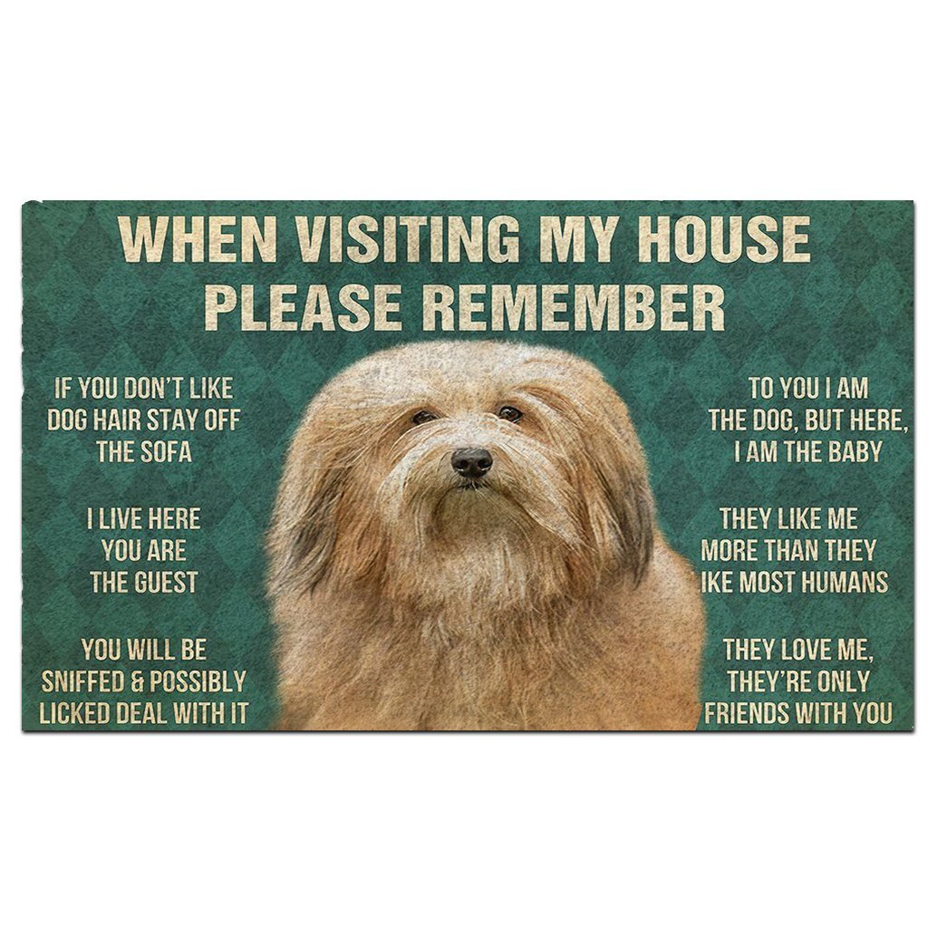 Havanese's Rules Doormat