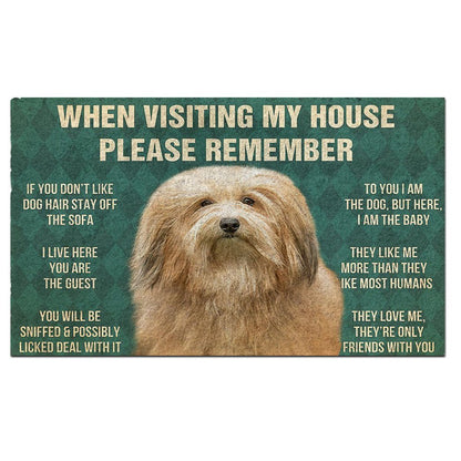 Havanese's Rules Doormat