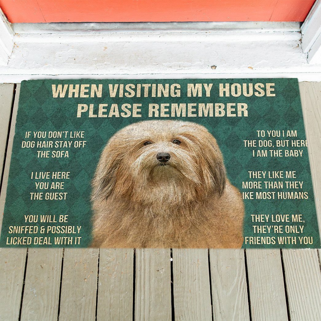 Havanese's Rules Doormat